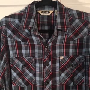 Vintage Salt Valley Western style shirt